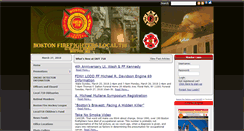 Desktop Screenshot of bostonfirelocal718.org